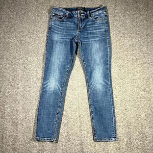 Lucky Brand Jeans Womens 6/28 Lolita Capri Denim Cropped Stretch Medium Wash